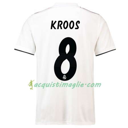 Divisa di Calcio Real Madrid Kroos 8 Prima 2018/2019